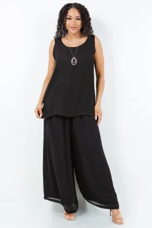 Black Tank & Pant Set