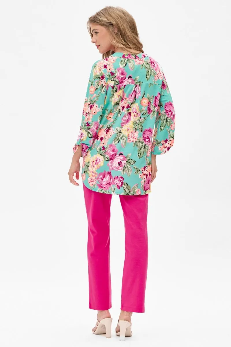 Boldly Blooming Lizzy Top