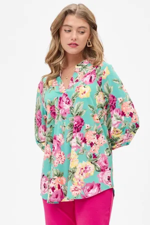 Boldly Blooming Lizzy Top