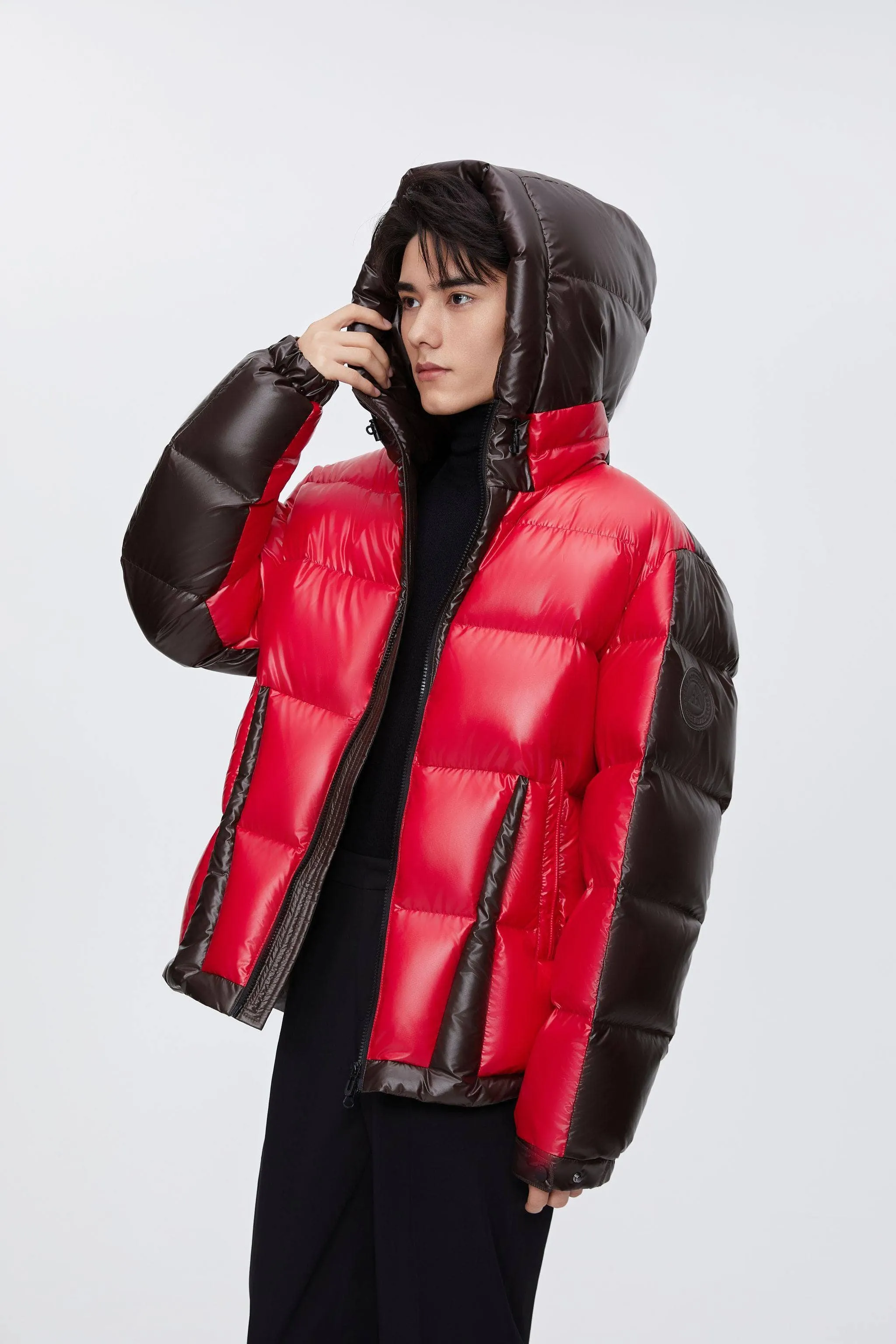 BSD X MSGM Color Block Puffer