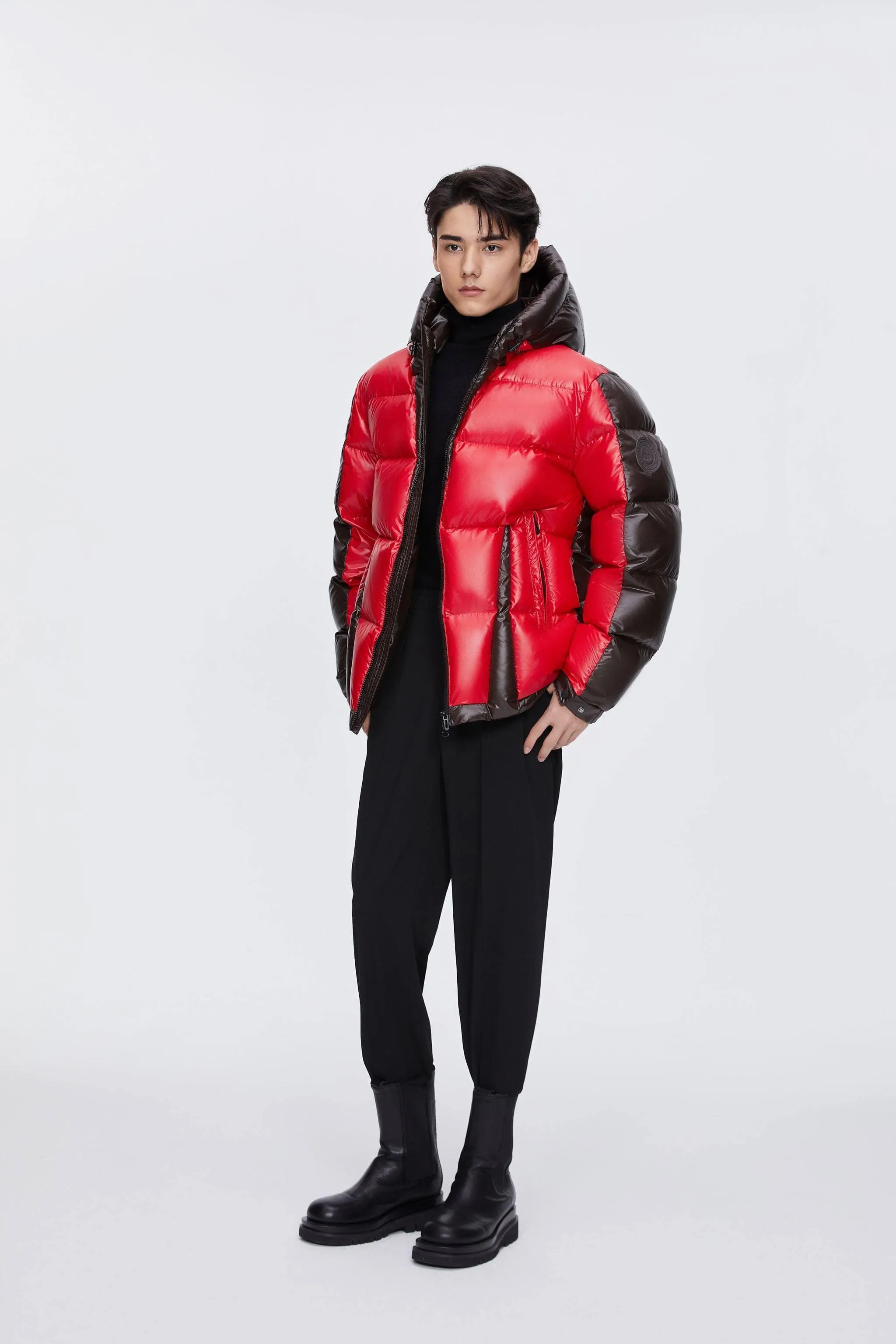 BSD X MSGM Color Block Puffer