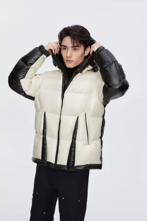 BSD X MSGM Color Block Puffer