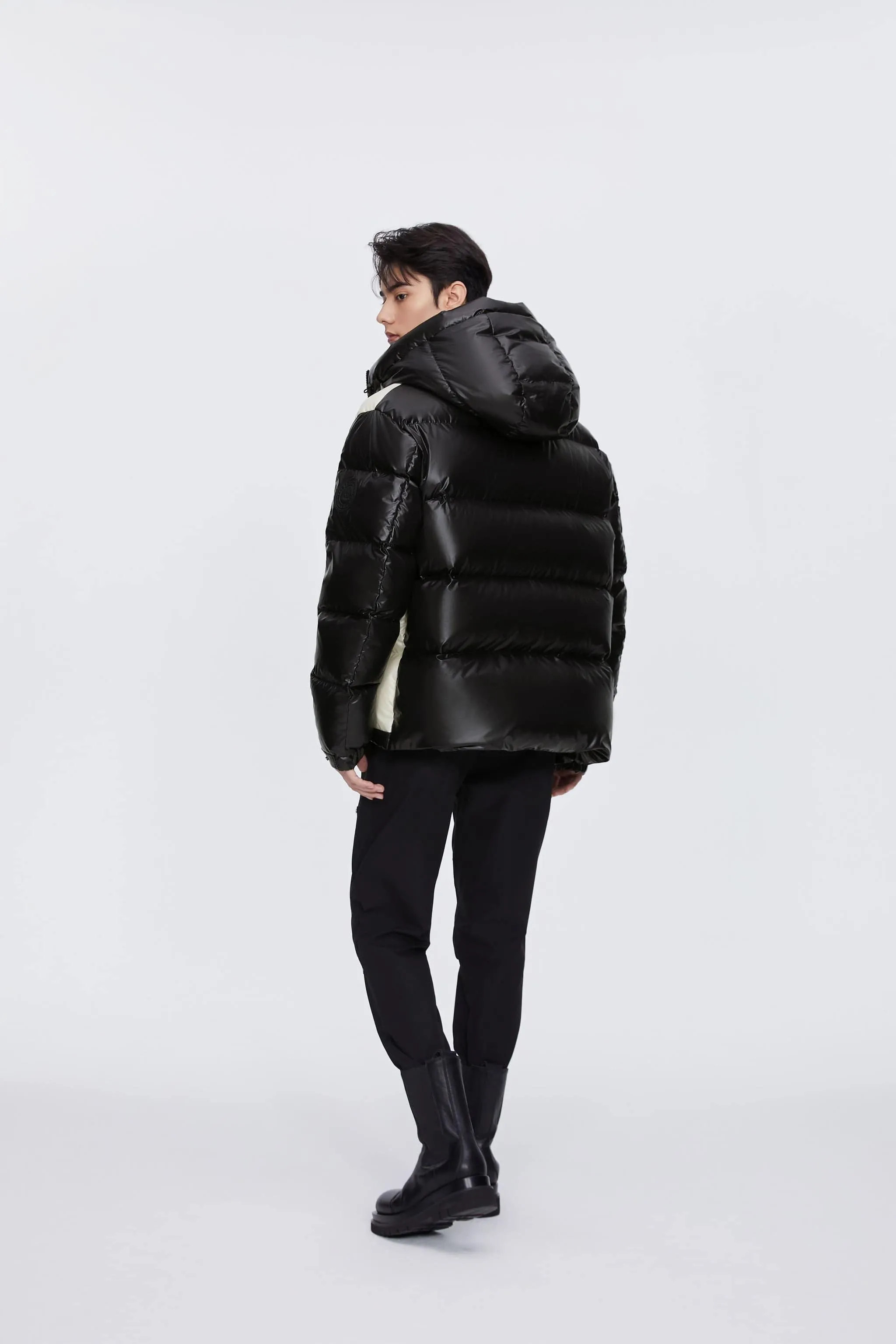 BSD X MSGM Color Block Puffer