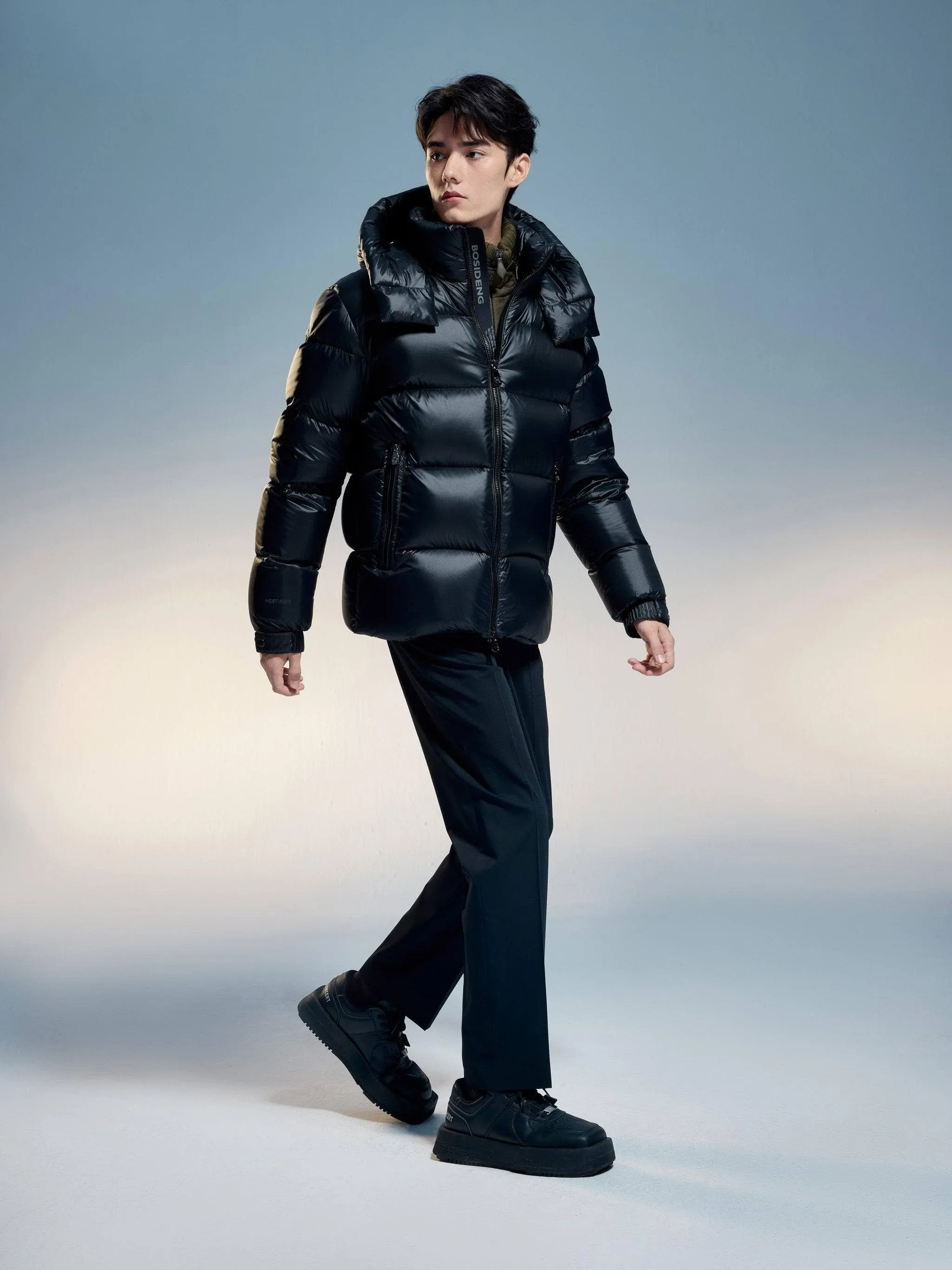 Classic Puffer With Detachable Hood
