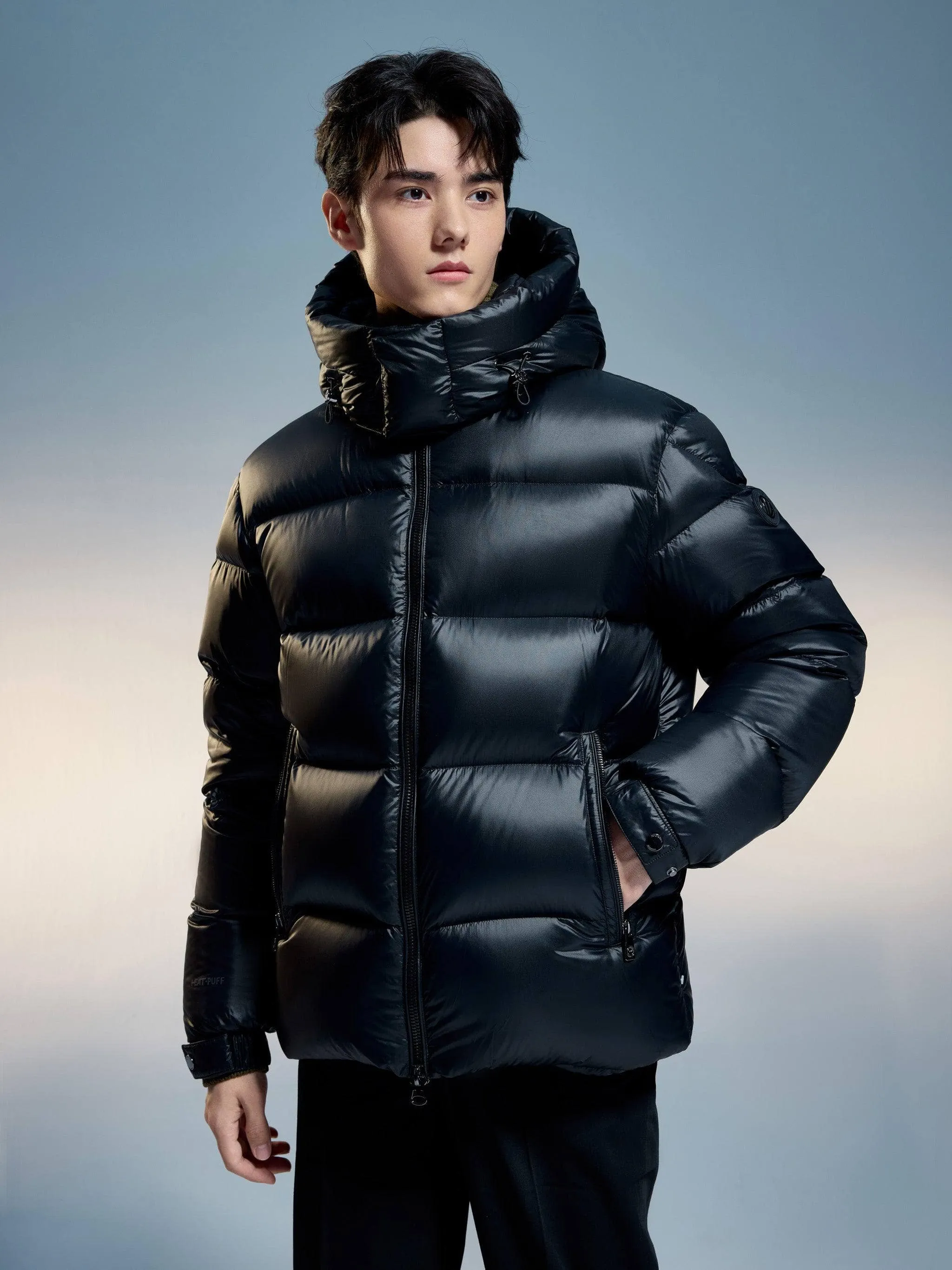 Classic Puffer With Detachable Hood