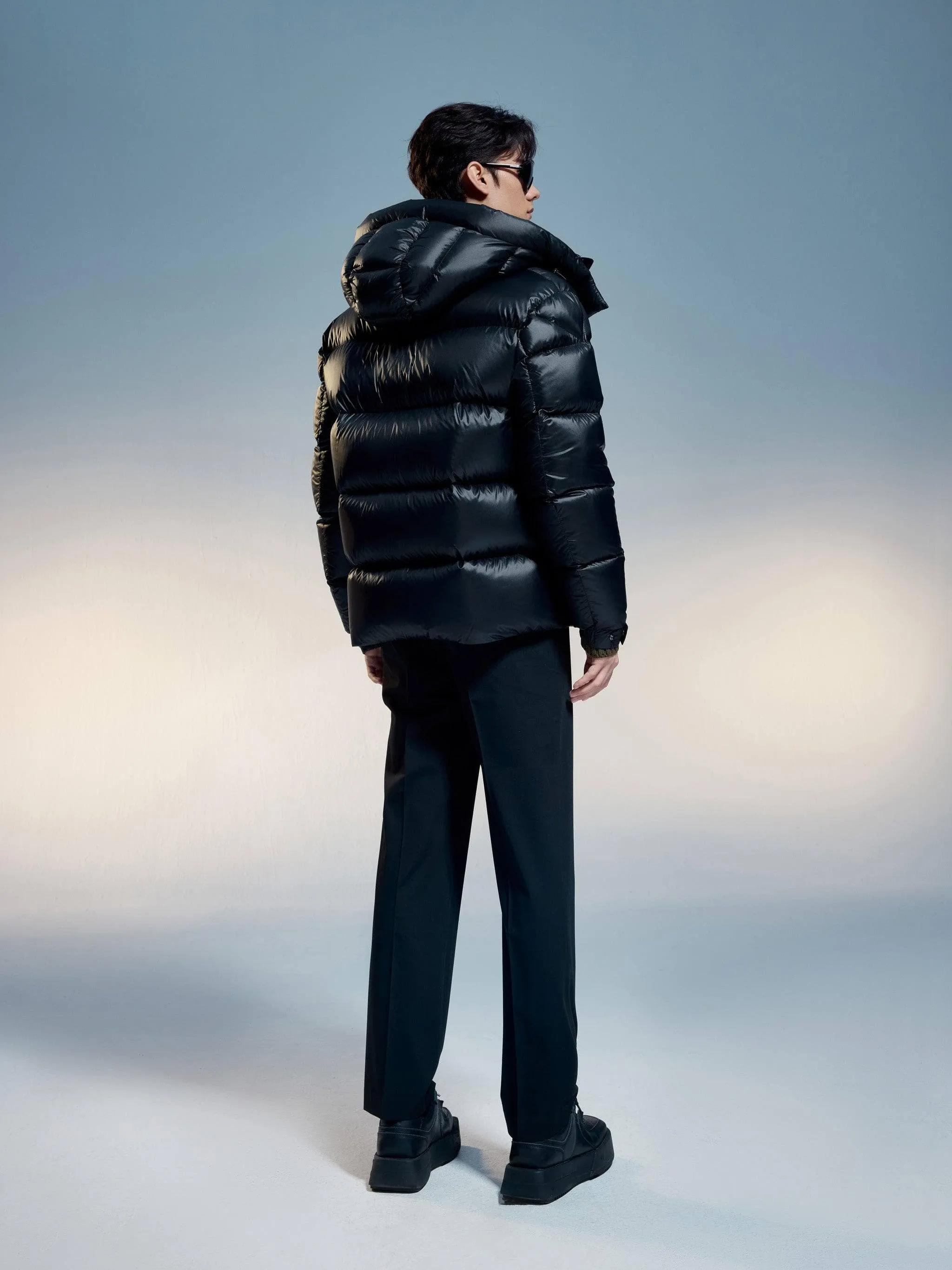 Classic Puffer With Detachable Hood
