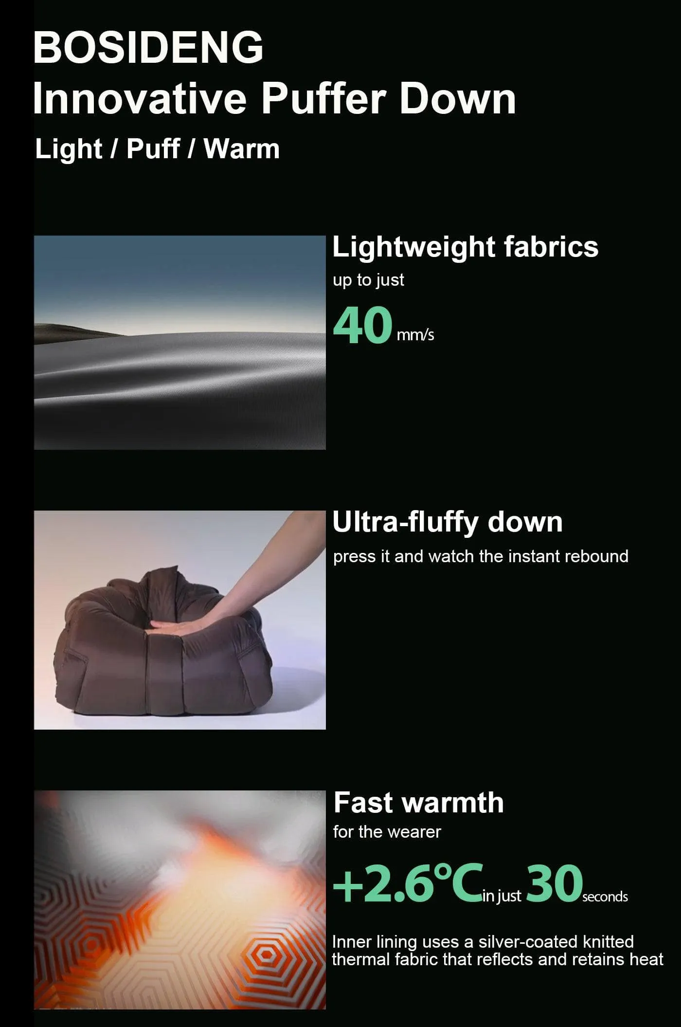 Classic Puffer With Detachable Hood