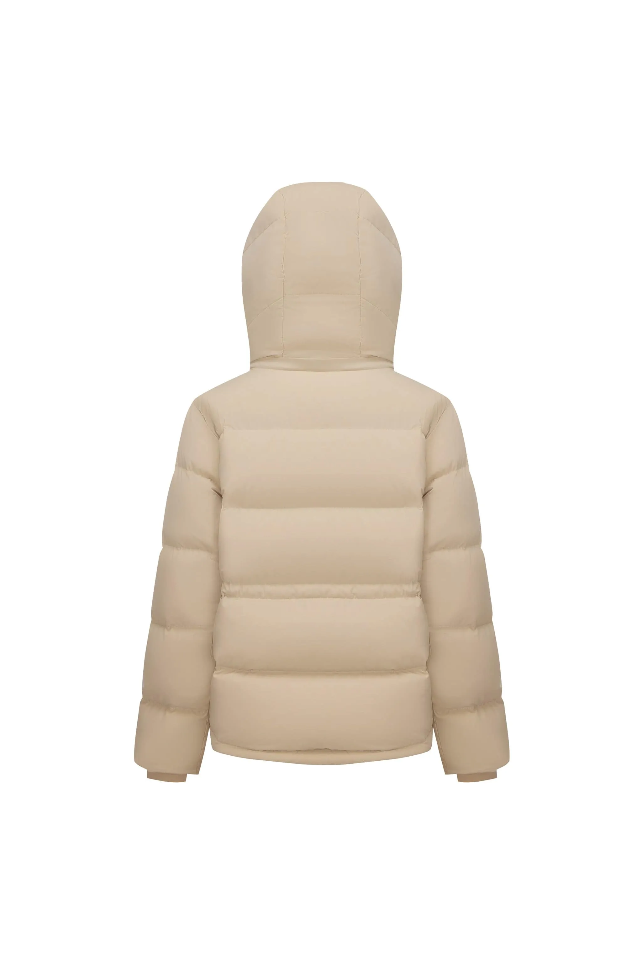 Comfy Women's Down Jacket With Detachable Hood