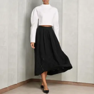 Cutwork Maxi Skirt