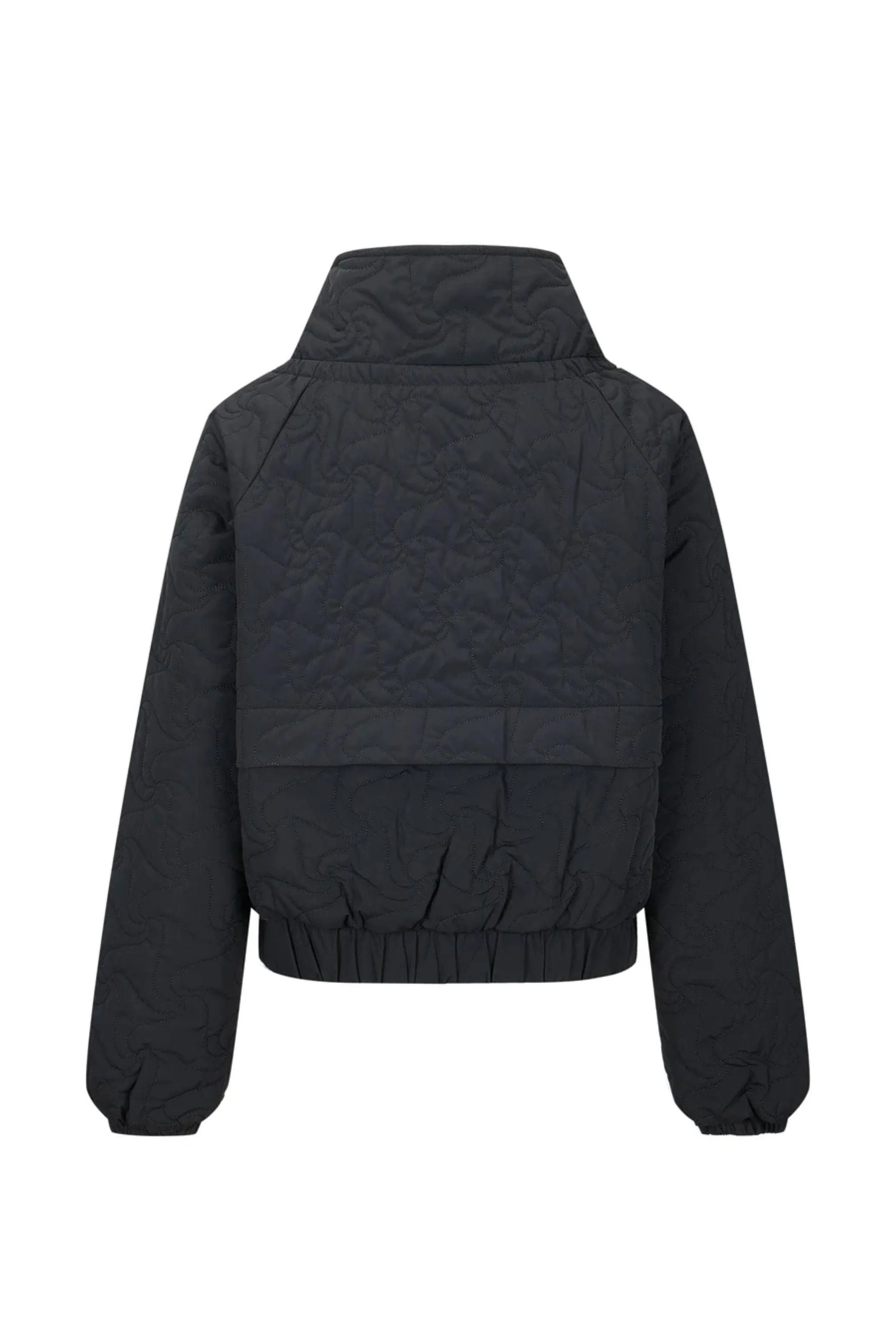 FIMD High Collar Cropped Goose Down Jacket