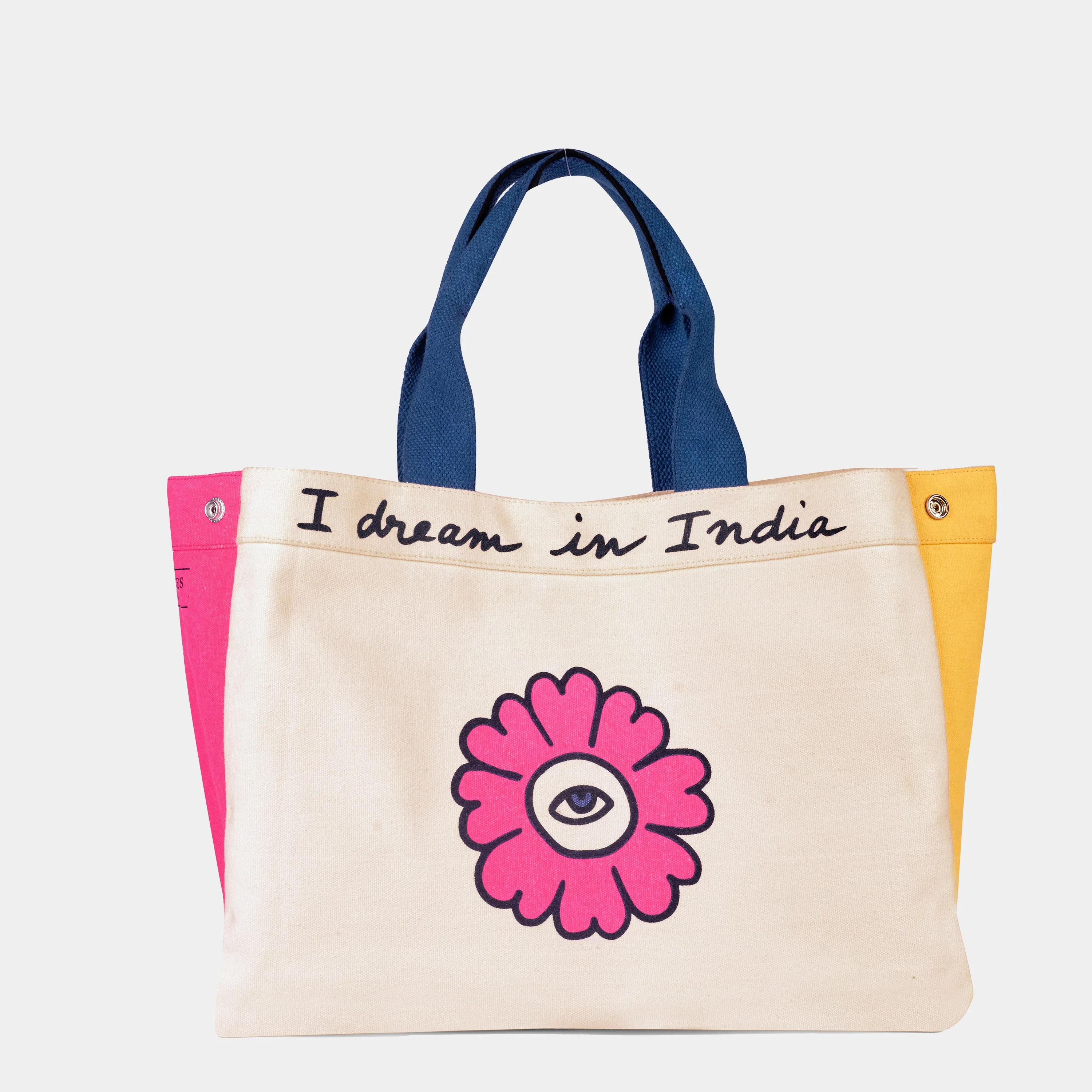 Flower Canvas Tote
