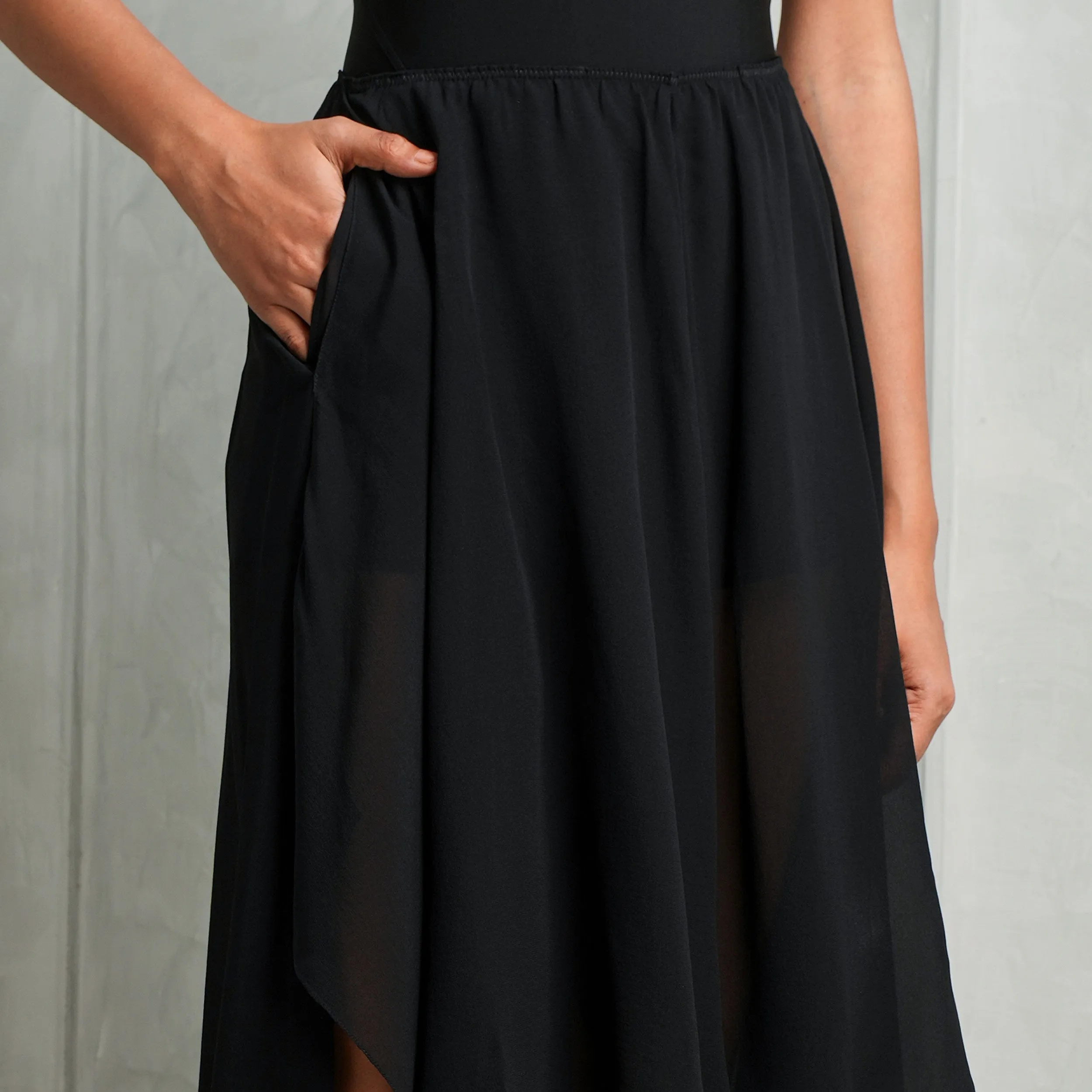 Fluid Asymmetric Shorts