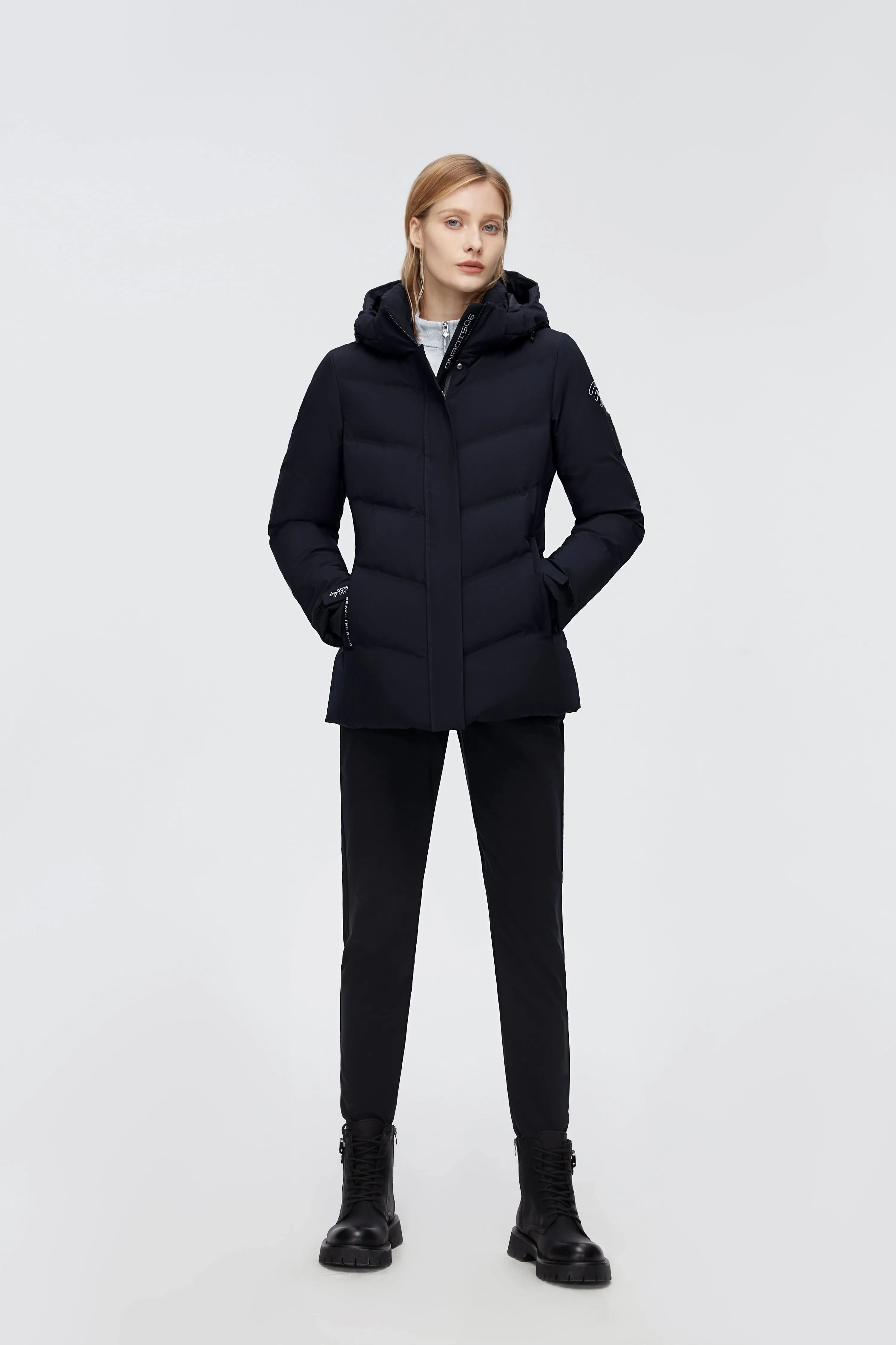 GORE-TEX? Detachable Hood Goose Down Coat
