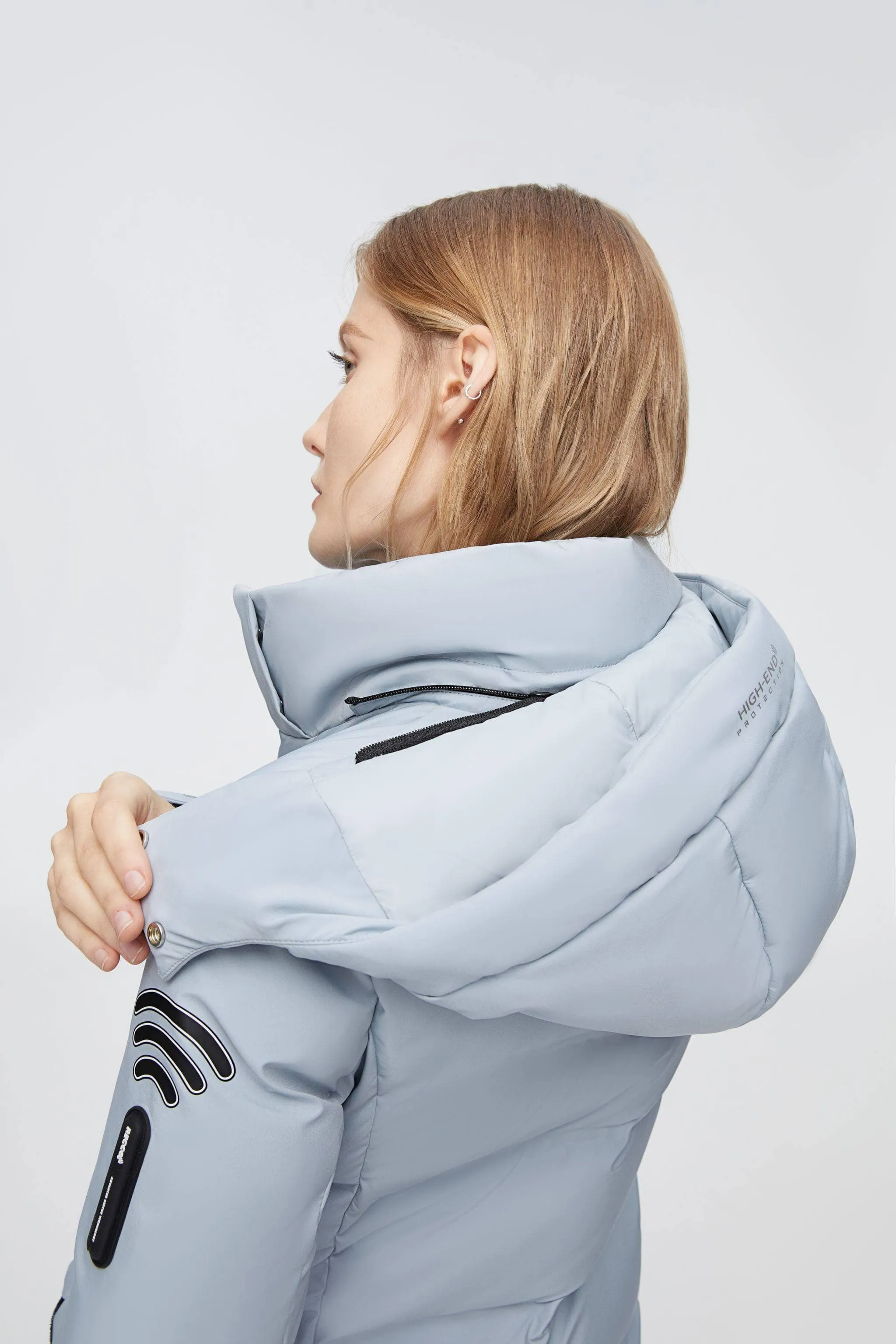 GORE-TEX? Detachable Hood Goose Down Coat