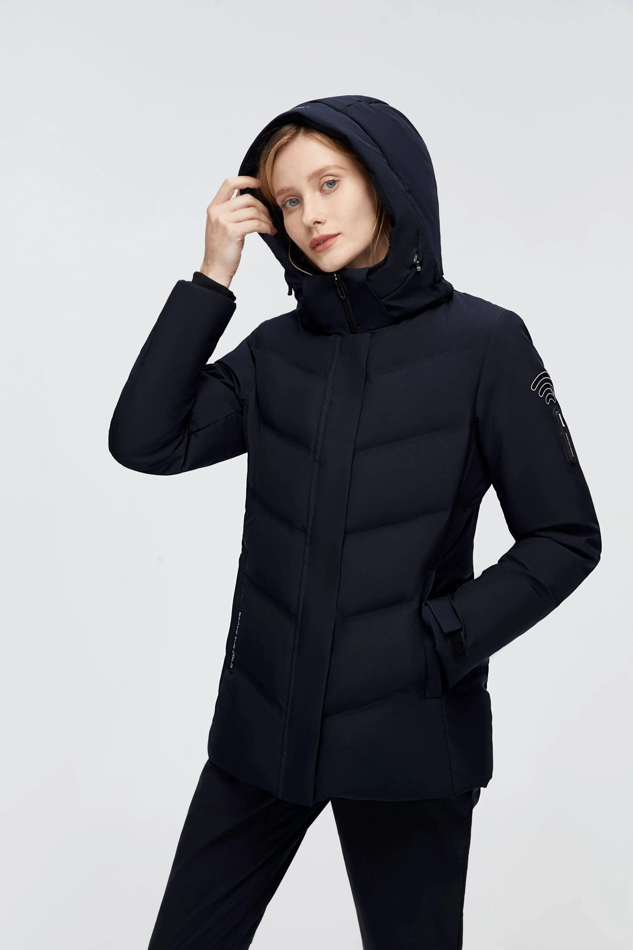 GORE-TEX? Detachable Hood Goose Down Coat