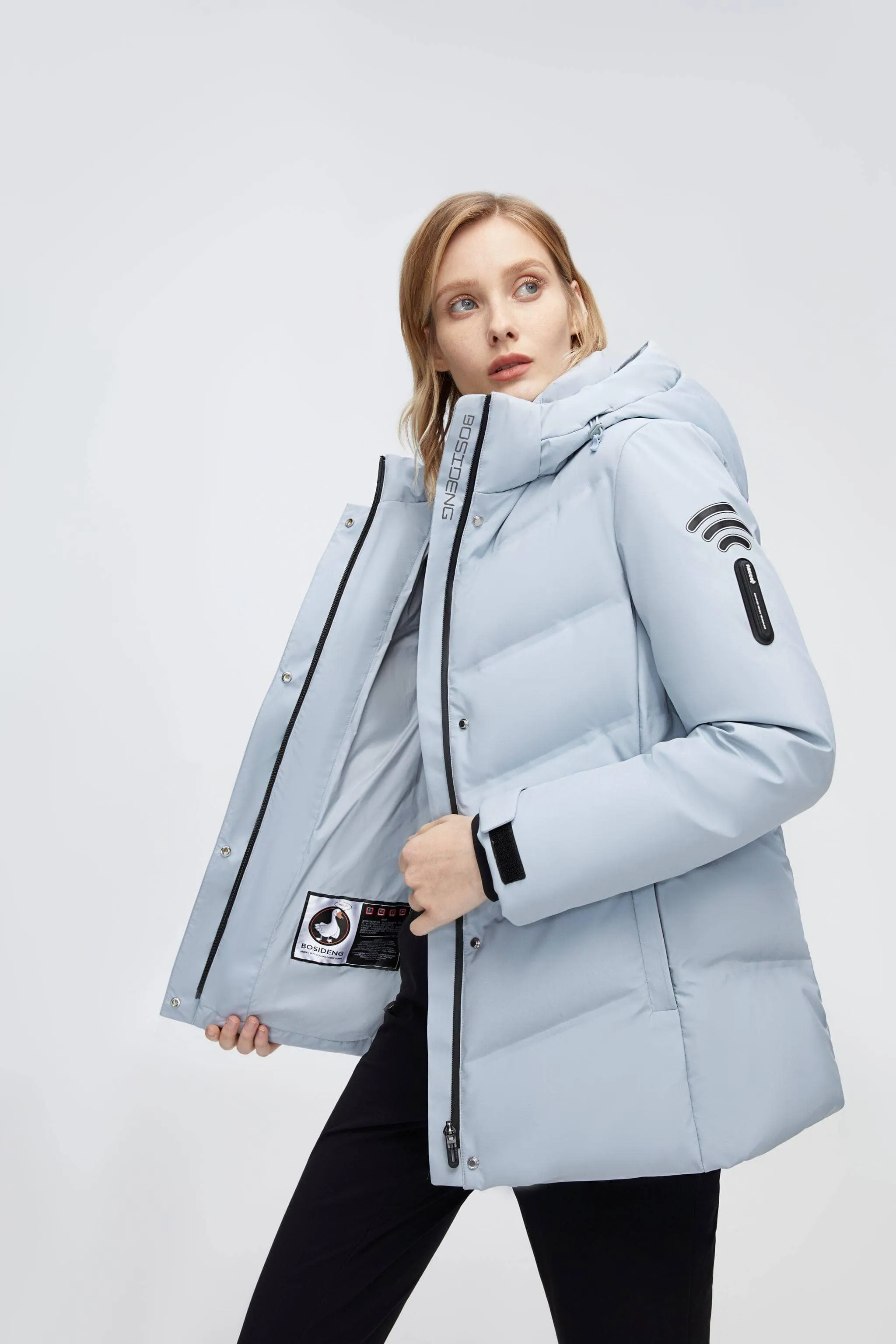 GORE-TEX? Detachable Hood Goose Down Coat