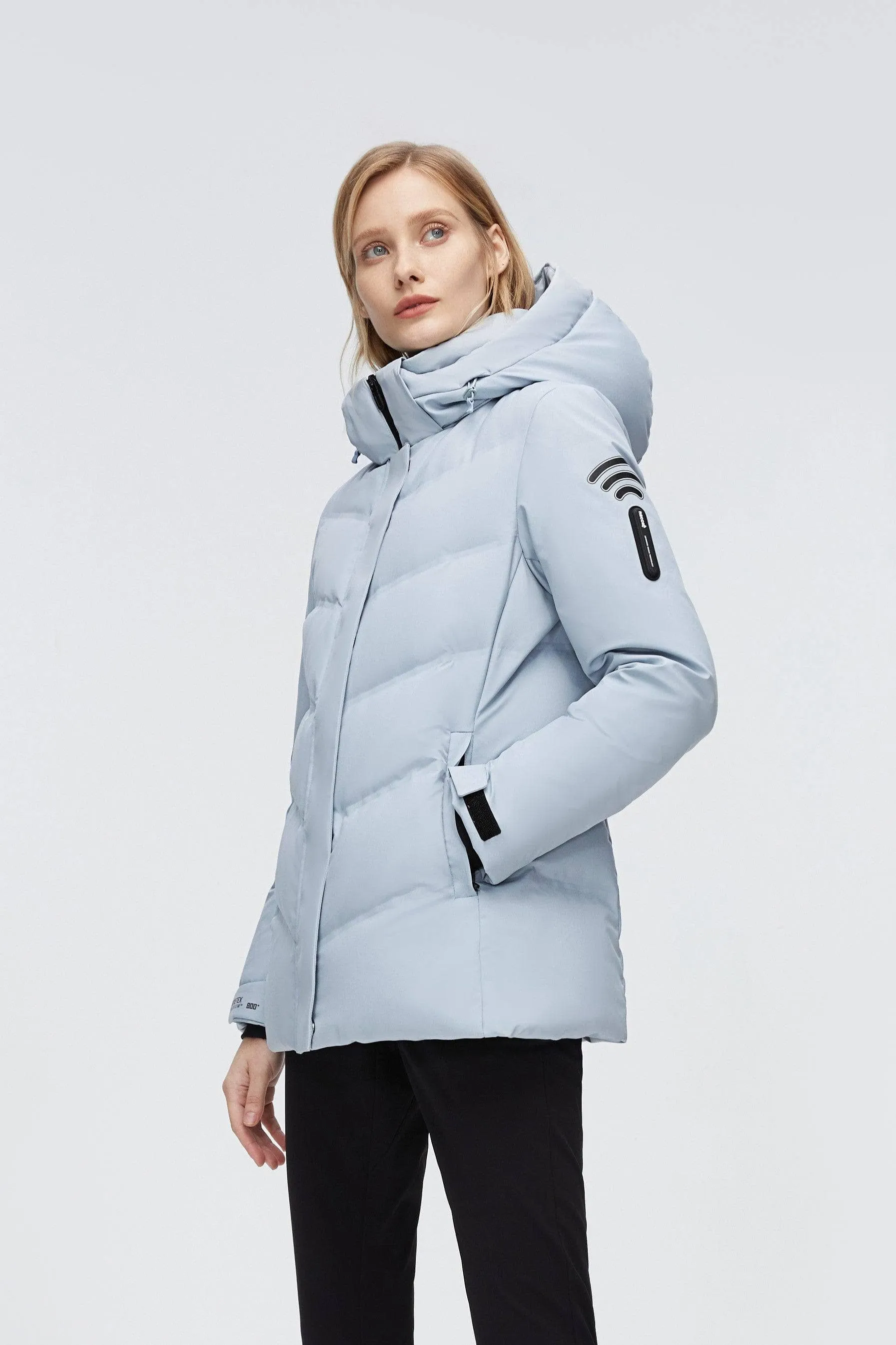 GORE-TEX? Detachable Hood Goose Down Coat