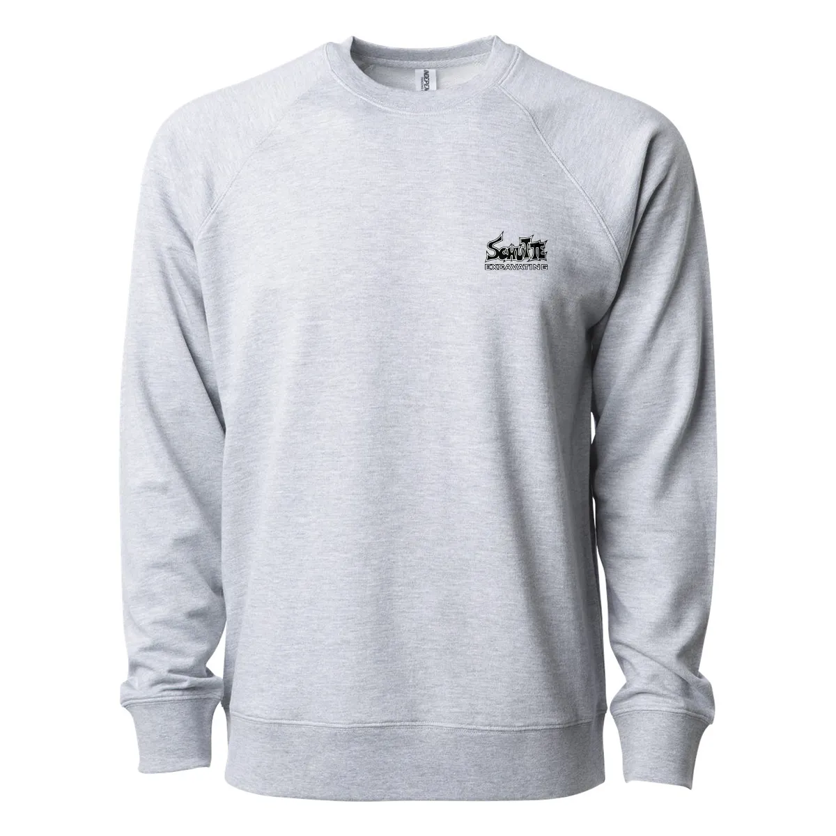 Independent Trading Co. Lightweight Terry Crewneck, Printed