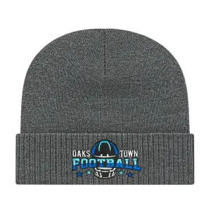 Knit Cap with Ribbed Cuff