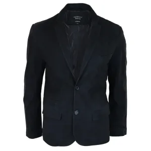 Mens Genuine Suede Blazer Style Jacket Leather Mens Classic VIntage Smart Casual