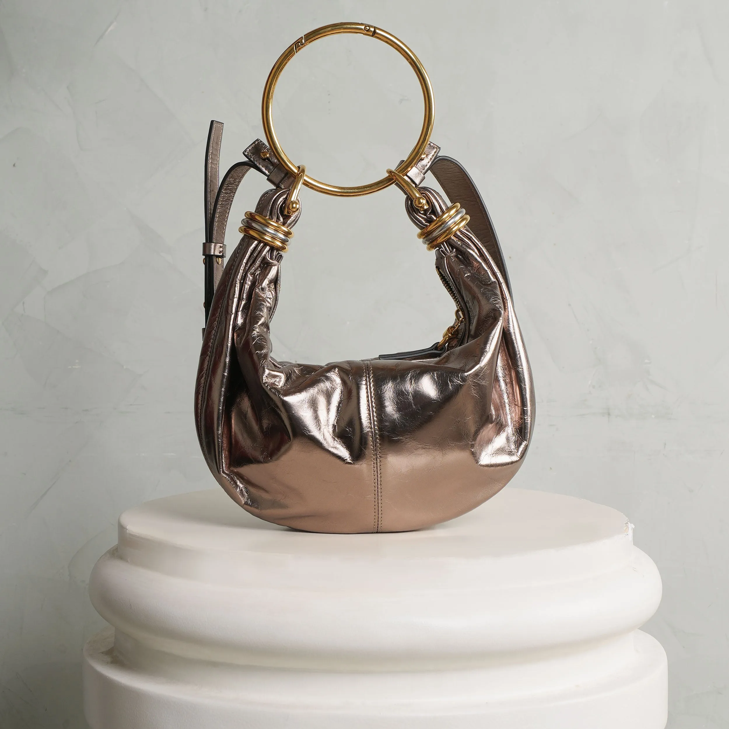 Small Bracelet Hobo Bag