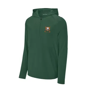 Sport-Tek? Repeat 1/2-Zip Long Sleeve Hooded Jacket, Full Color