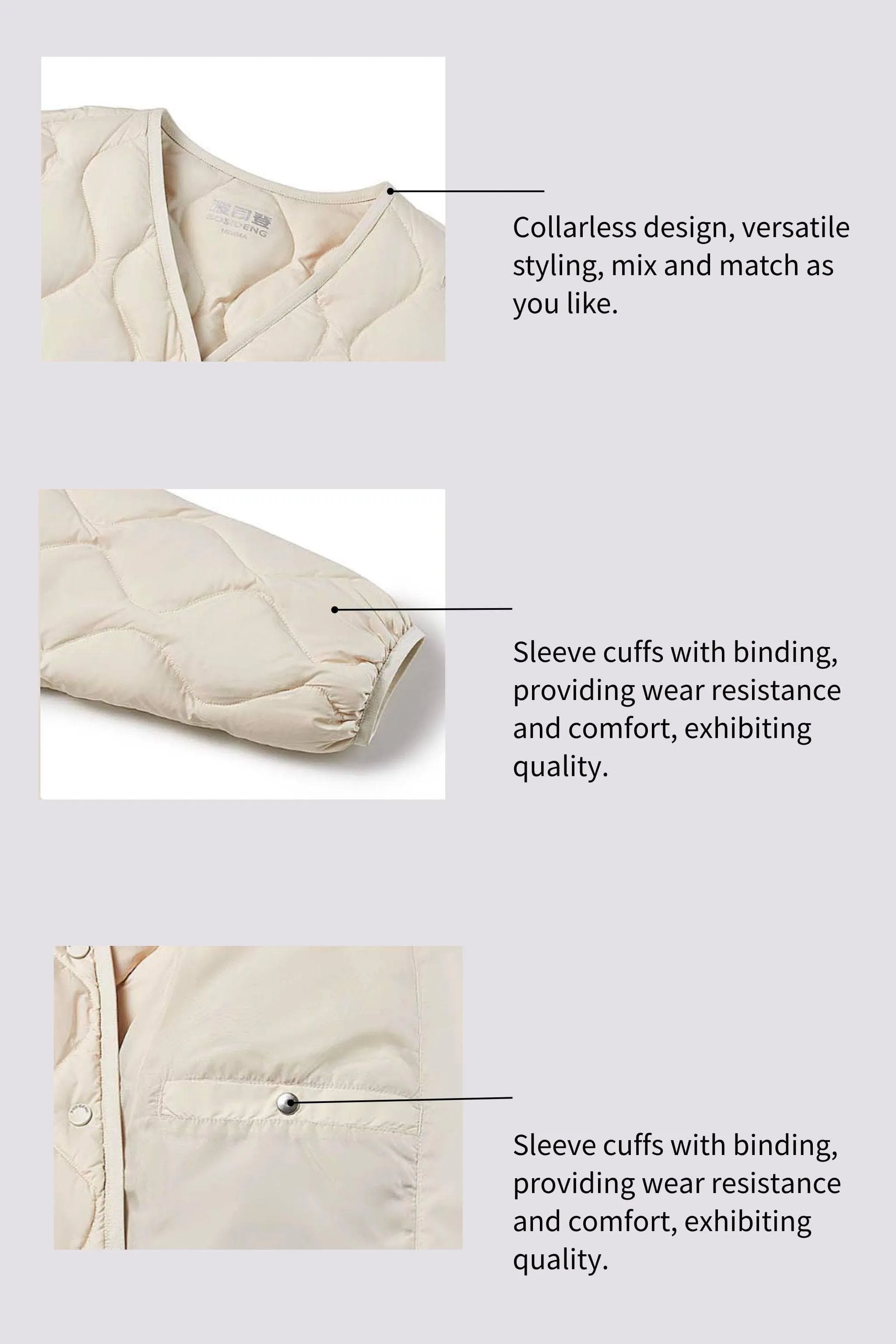 Women's Quilted Lightweight Down Jacket