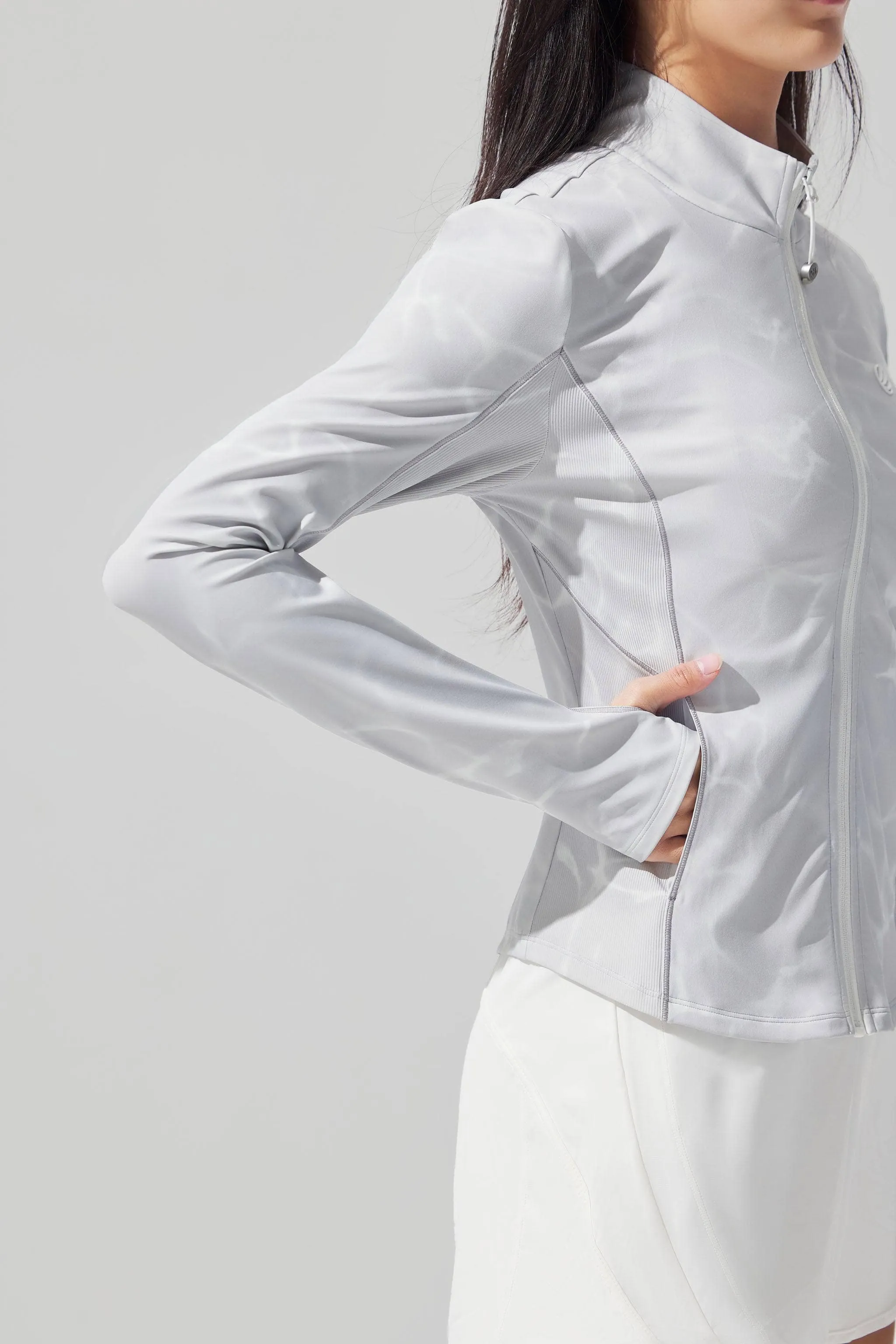 Women's Summer Sports Stand Collar Jacket