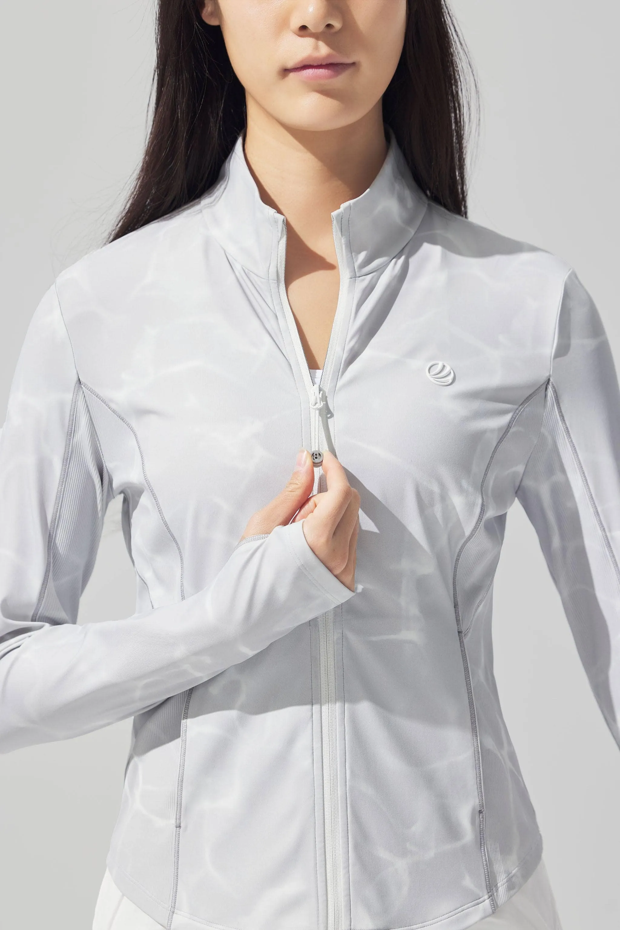 Women's Summer Sports Stand Collar Jacket