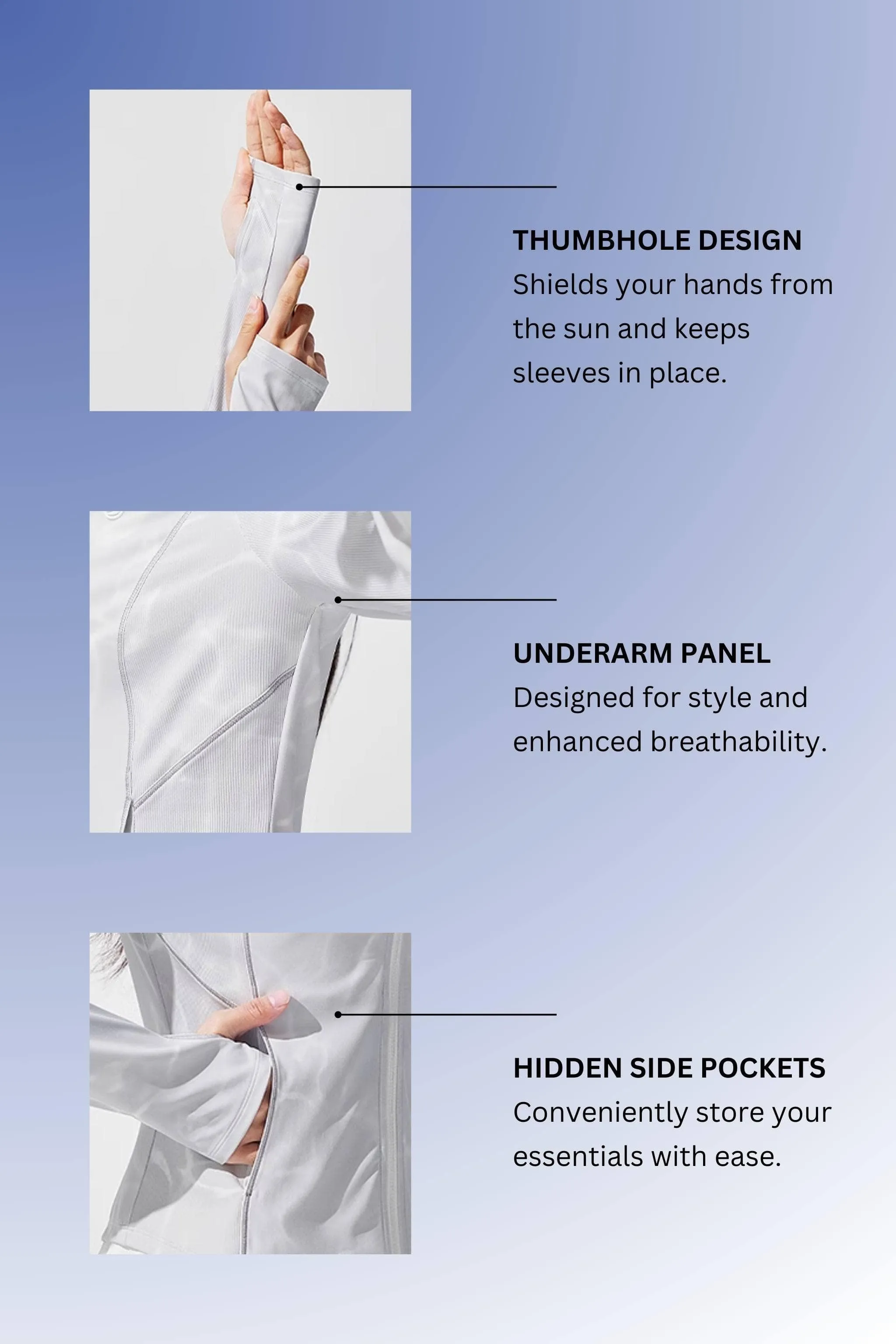Women's Summer Sports Stand Collar Jacket