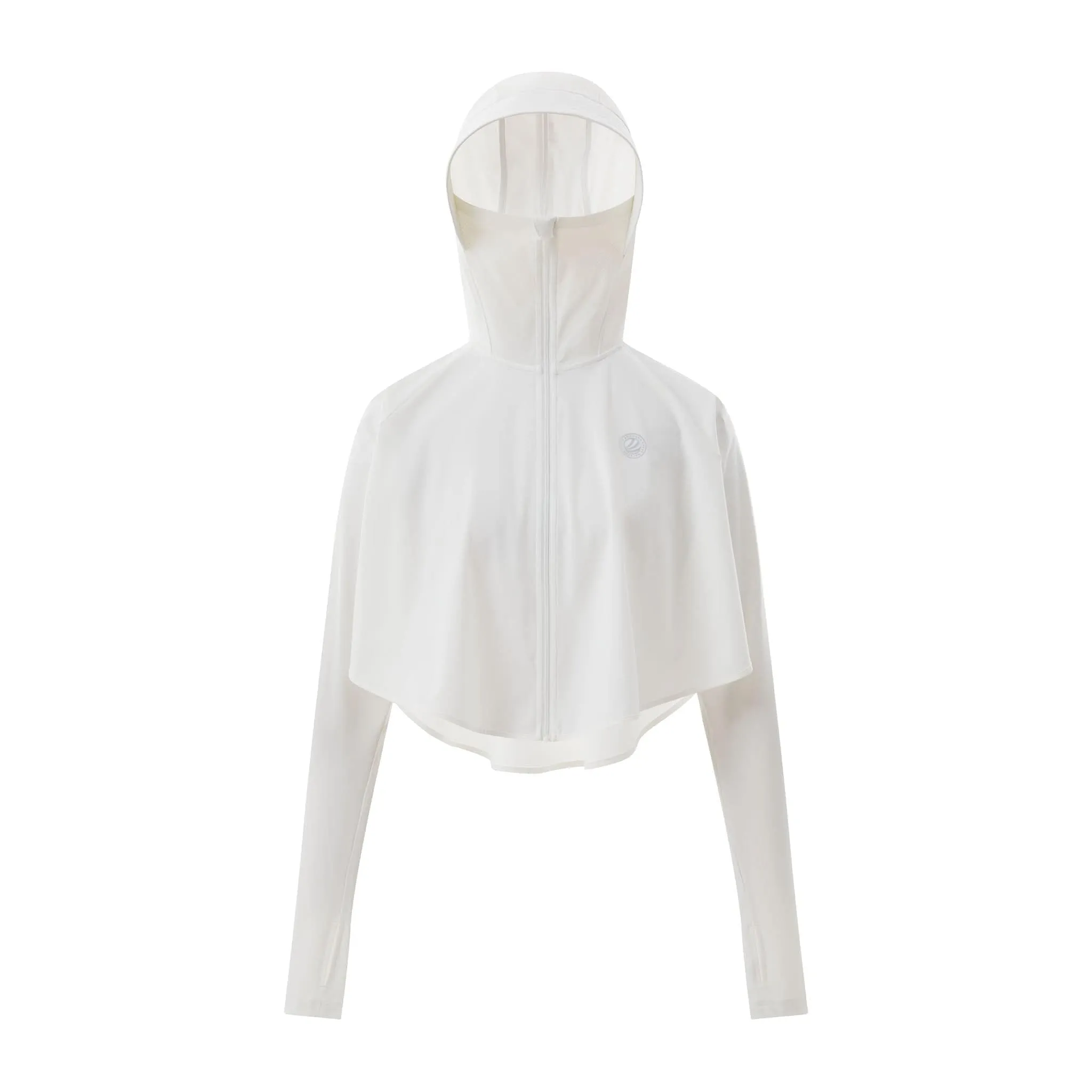 Women's UPF Protection Cropped Poncho Jacket