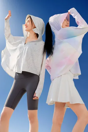 Women's UPF Protection Poncho Jacket 5128