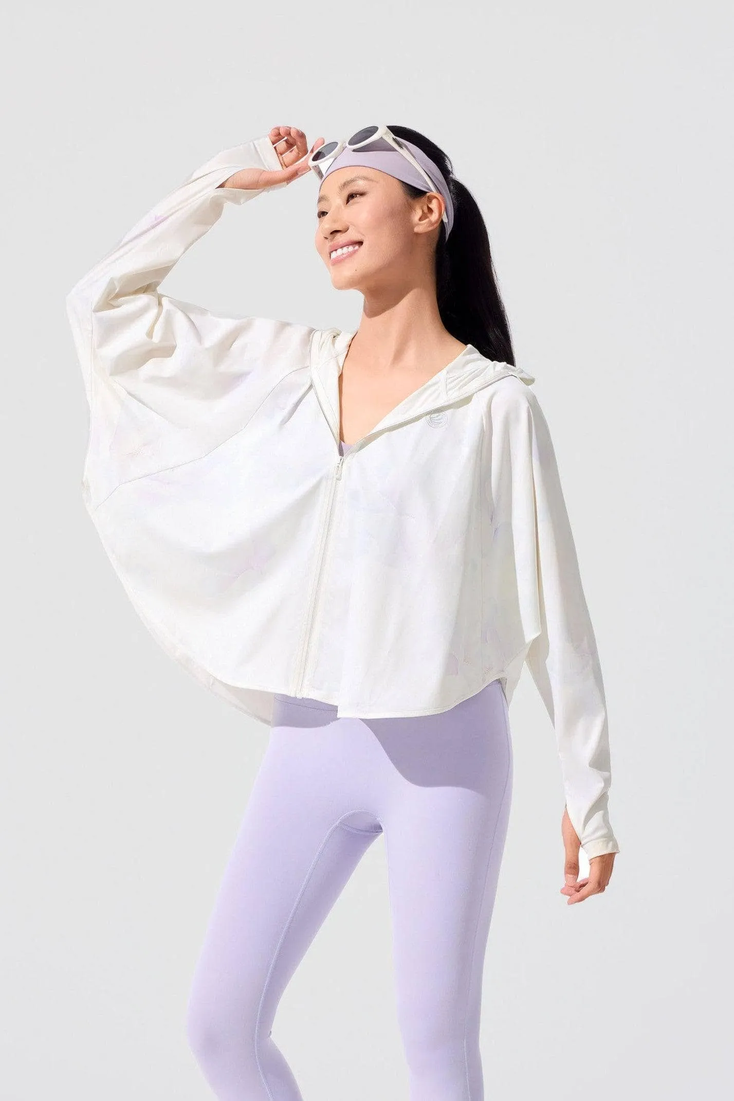 Women's UPF Protection Poncho Jacket 5128