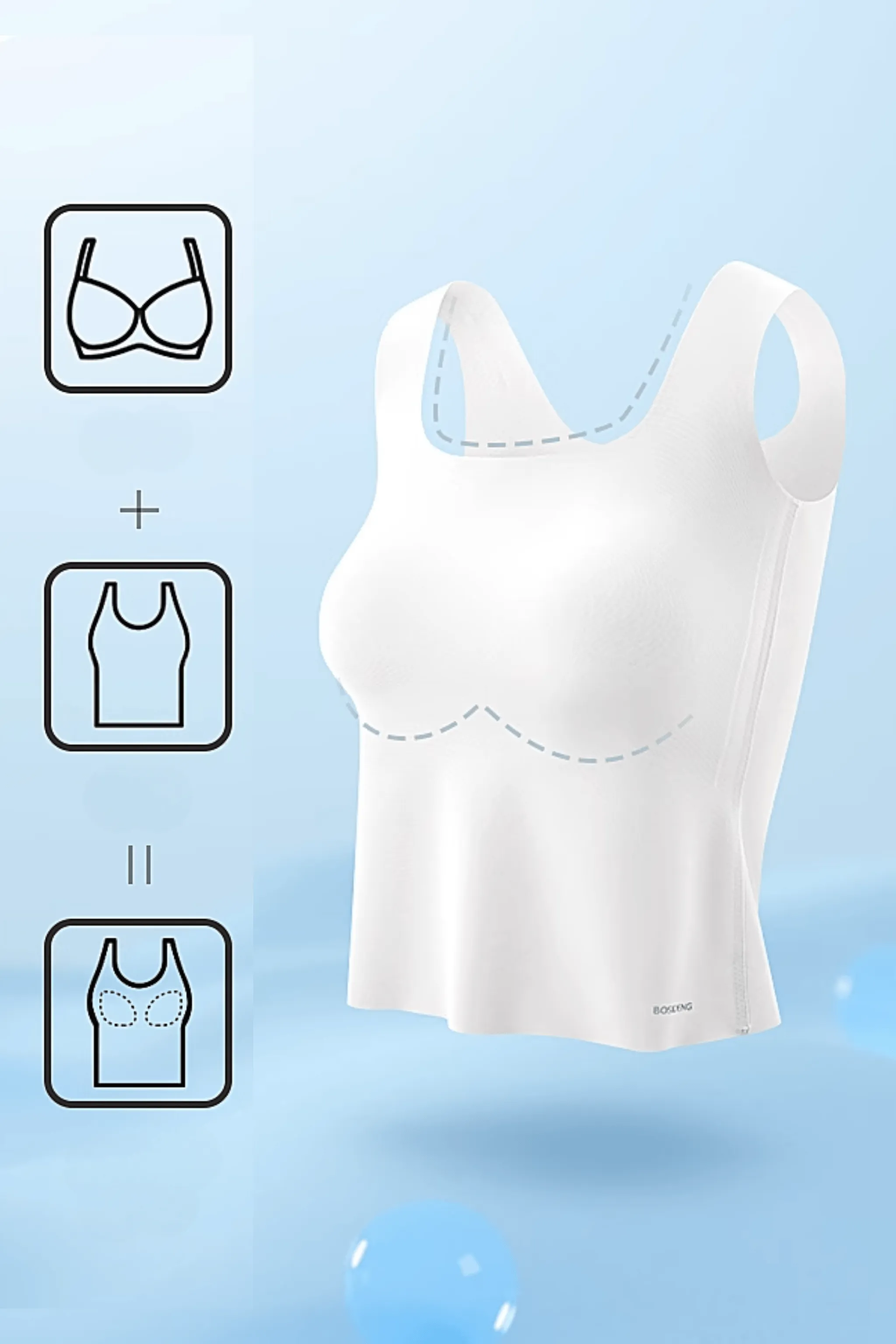 Women's UPF Protection Tank Vest 5104