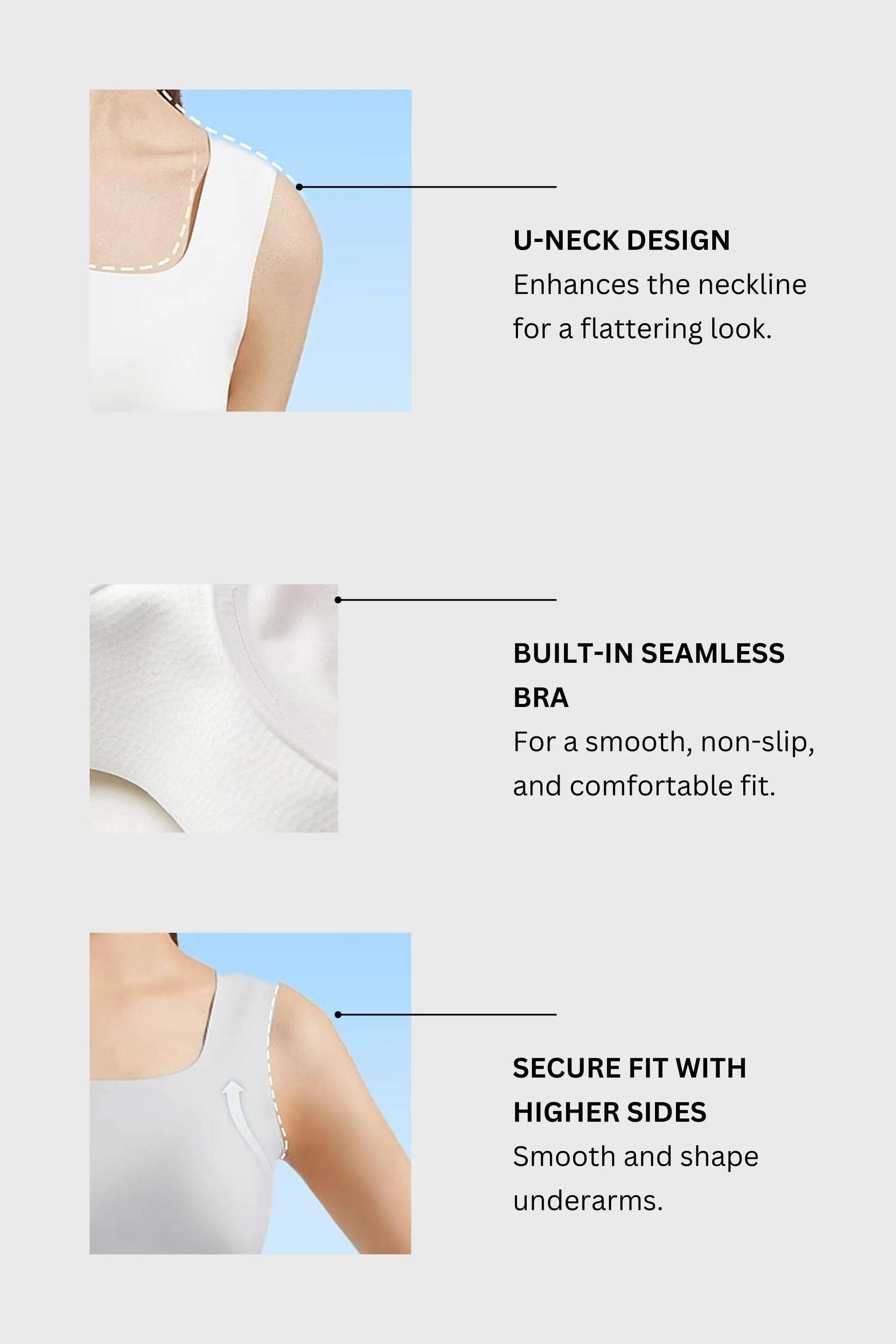 Women's UPF Protection Vest Top