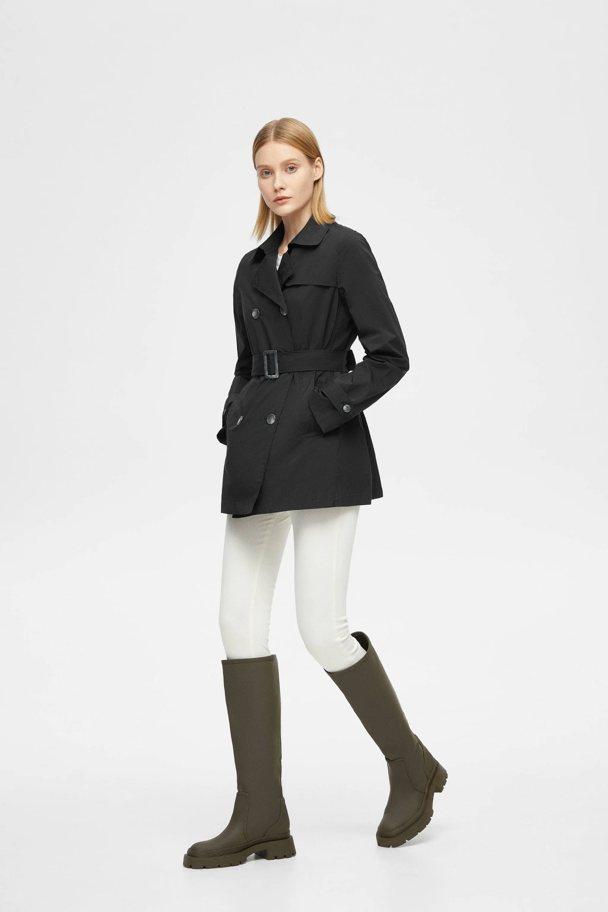 Women's UPF Short Summer Trench 112