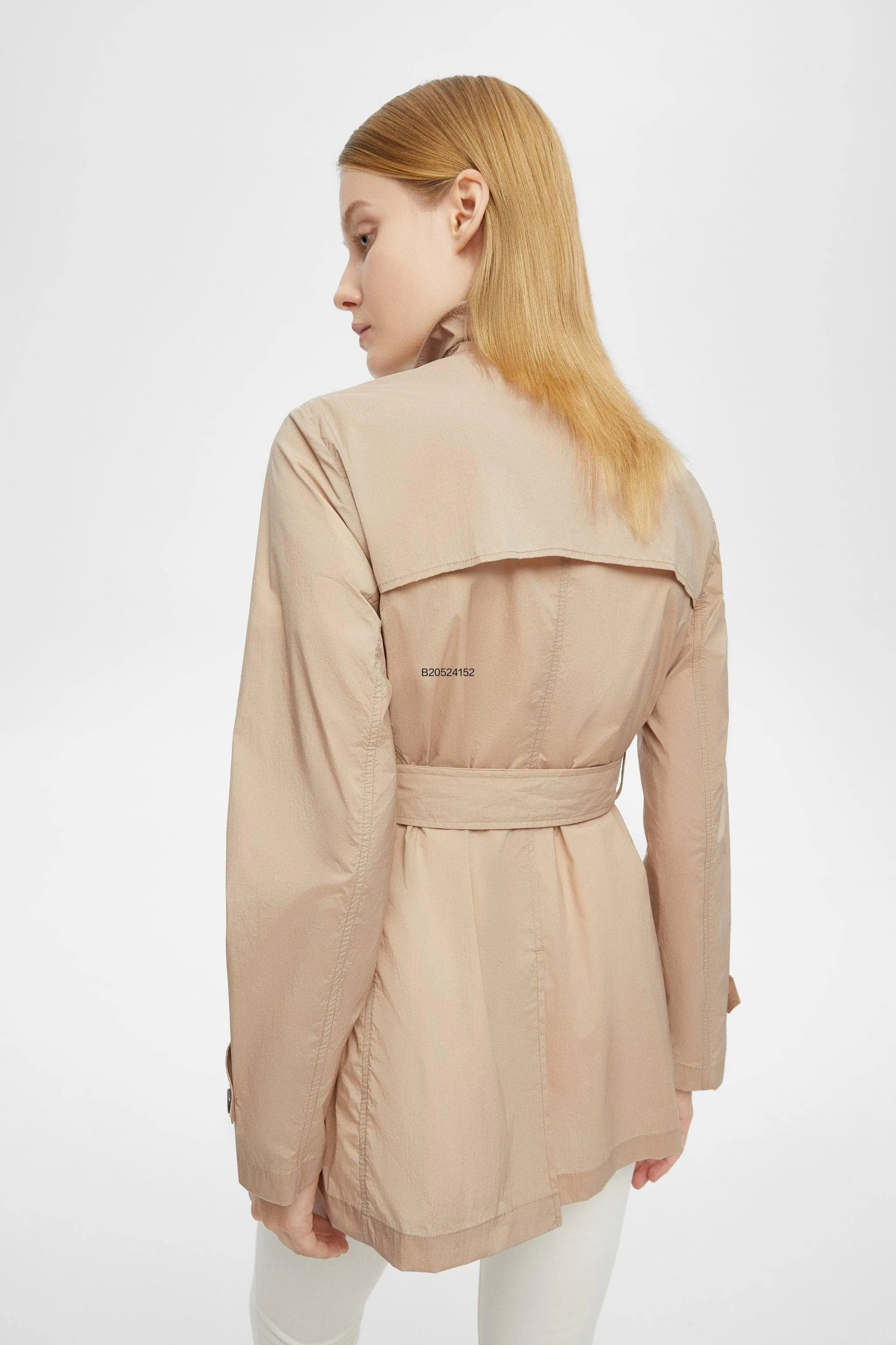 Women's UPF Single Breasted Trench 152